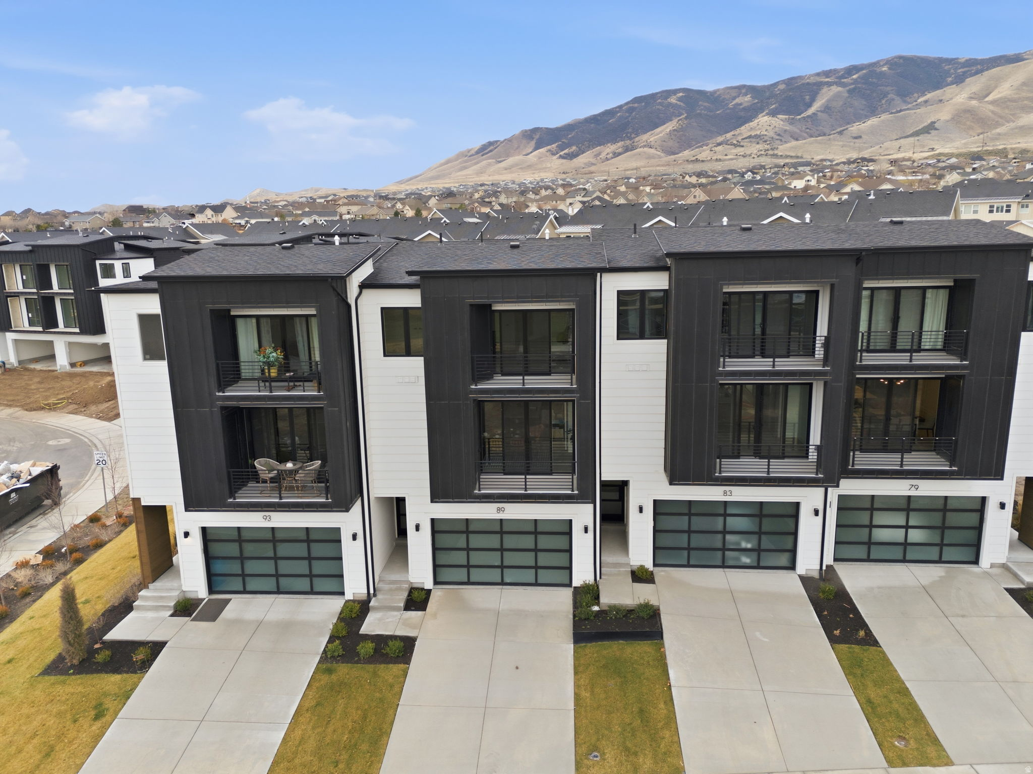 133 Watson Dr Saratoga Springs UT — new construction townhome exterior